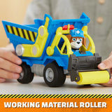 Paw Patrol Rubble & Crew Wheeler’s dump truck showing the working material roller