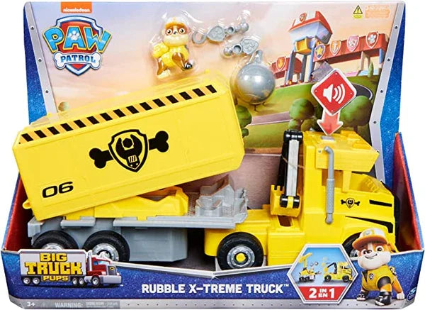 Paw Patrol Rubble X-Treme truck