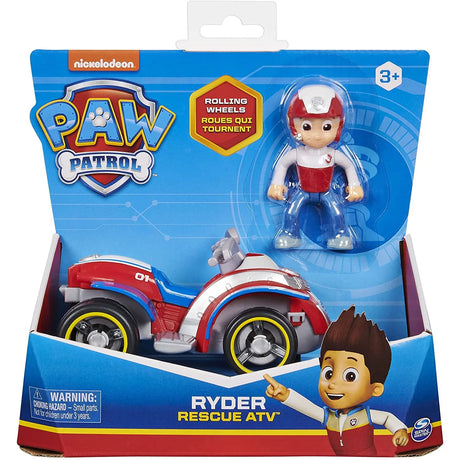 PAW Patrol Ryder Rescue ATV toy with Ryder figure in packaging – Ireland