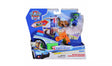 PAW Patrol Search & Rescue Rocky Rescue Recycler box showing vehicle, Rocky figure and animal figure in retail packaging