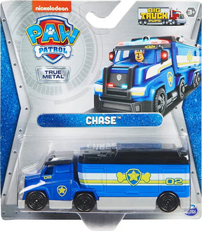 Chase PAW Patrol True Metal Big Truck Pups truck shown in packaging