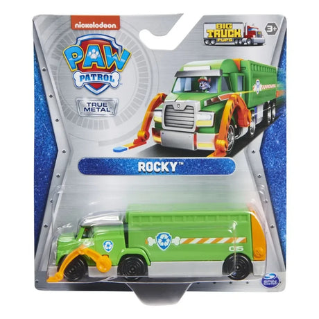Rocky PAW Patrol True Metal Big Truck Pups truck shown in packaging