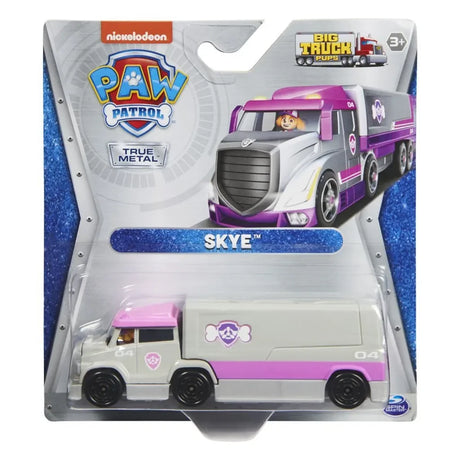 Skye PAW Patrol True Metal Big Truck Pups truck shown in packaging