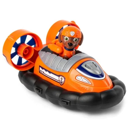 PAW Patrol Zuma Hovercraft Toy with Zuma seated in hovercraft – Ireland