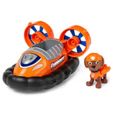 PAW Patrol Zuma Hovercraft Toy with figure shown outside of packaging – Ireland