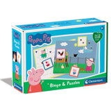 Peppa Pig Bingo and Puzzles game in box for kids aged 3 and up Ireland
