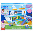 Box of Peppa Pig Cruise Ship playset showing accessories and figures in Ireland