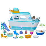 Peppa Pig Cruise Ship toy with boat, slide, and accessories displayed in Ireland