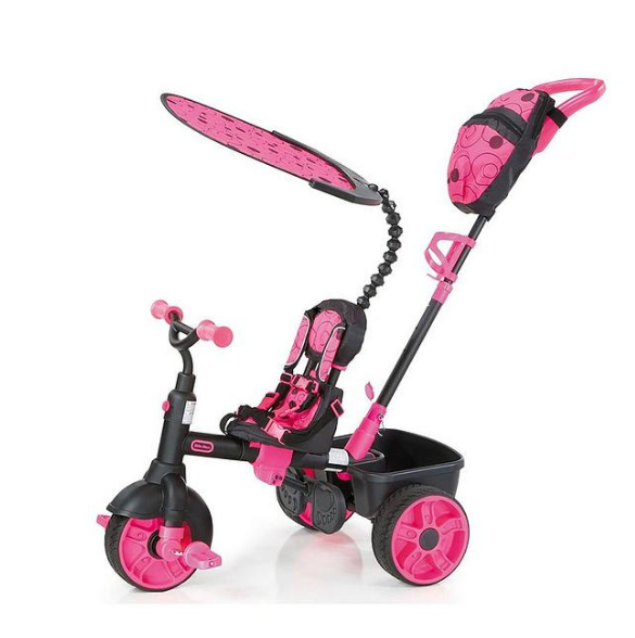 Little Tikes 4 In 1 Deluxe Trike Neon Pink