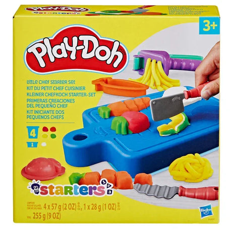 Front of Play-Doh Little Chef Starter Set box with utensils – Ireland