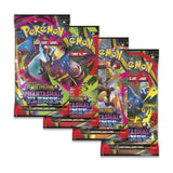 Pokémon Phantasmal Flames booster pack showing Mega Banette artwork with purple and shadow themed design