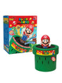Pop Up Super Mario game box with green pipe and Mario figure