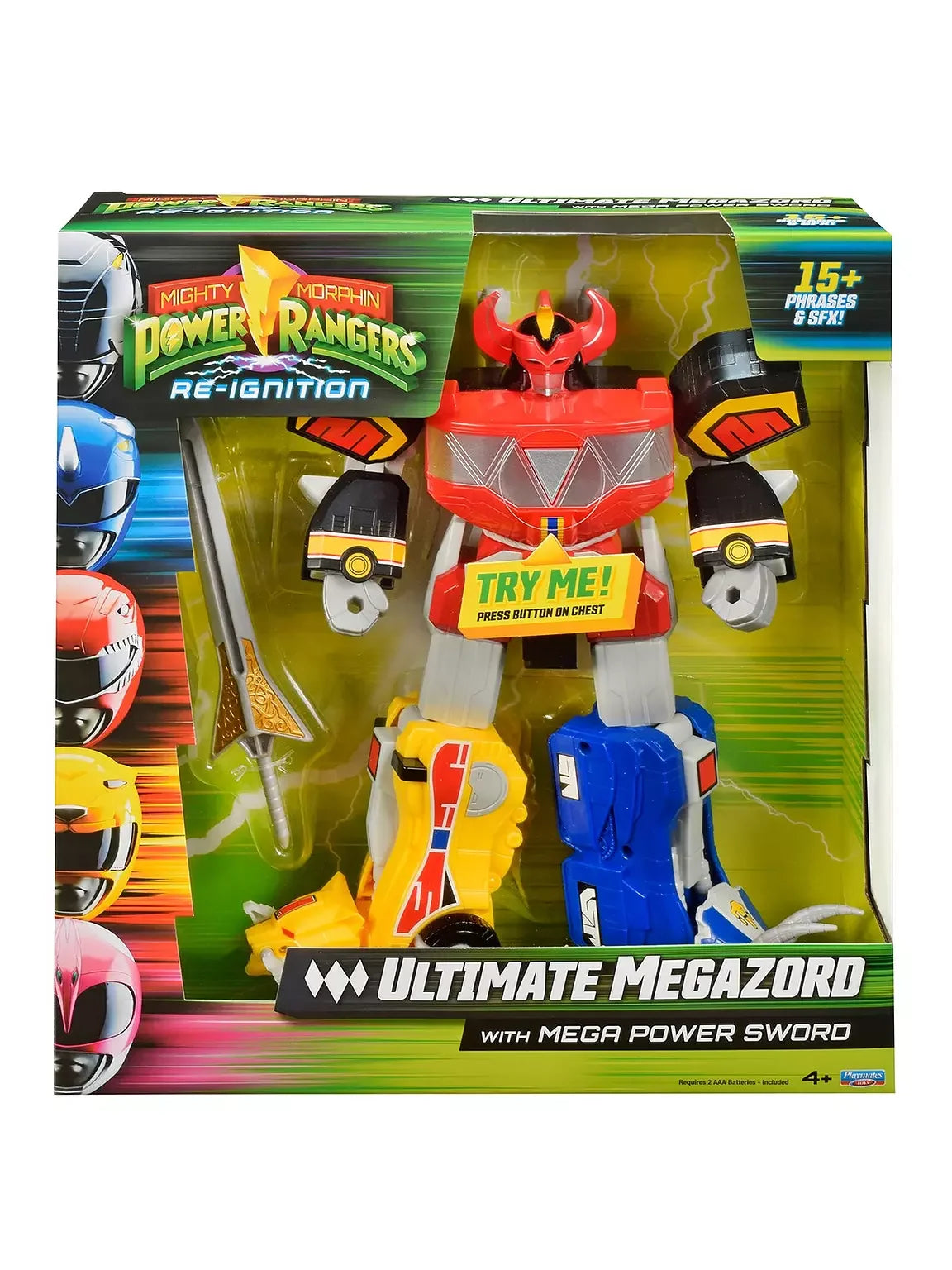 Boxed Power Rangers Ultimate Megazord with Mega Power Sword in Ireland
