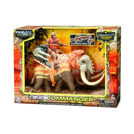 Primal Clash Mammoth Playset box with rider and accessories visible – Ireland