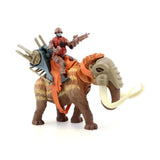 Mammoth toy with mounted figure and weapon gear from Primal Clash set – Ireland