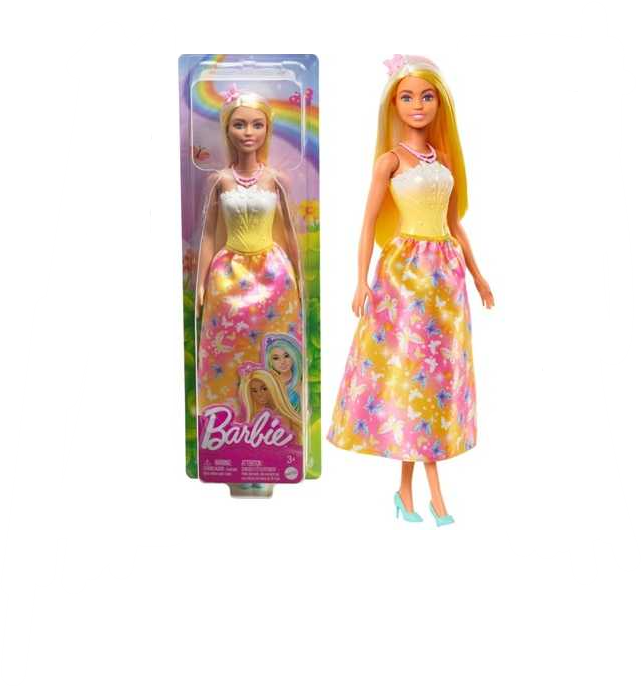 Barbie Fantasy princess Doll Asst HRR09