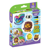 Puffy Art Adorables Small Pack WA2000 retail box showing animal designs and the 3D Puffy Magic colouring process