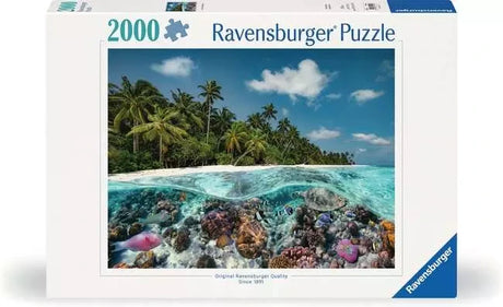 Ravensburger A Dive in the Maldives 2000 Piece Jigsaw Puzzle box front