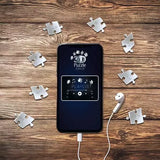 Ravensburger 3D Puzzle Iconics playlist graphic showing a smartphone surrounded by numbered puzzle pieces