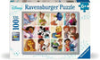 Ravensburger Disney Multicharacter 100 piece XXL jigsaw puzzle box showing the full Disney character artwork