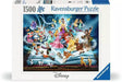 Ravensburger Disney Storybook 1500 piece jigsaw puzzle box front showing an open storybook scene with classic Disney characters