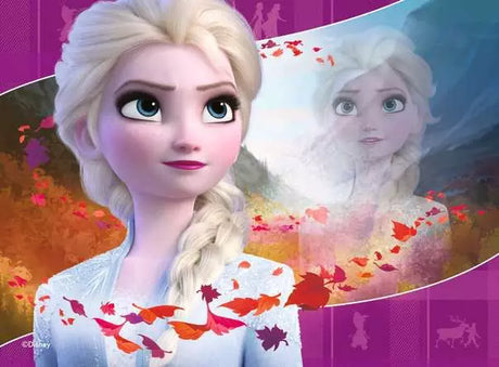 Elsa puzzle image from Ravensburger Frozen 2 4 in a Box Jigsaw
