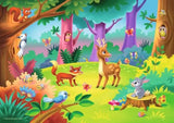 Ravensburger How Many Animals Can You Count woodland puzzle with deer, fox, rabbit, squirrel, birds and butterflies