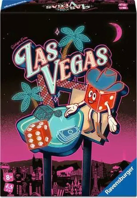 Ravensburger Las Vegas Party Game box front showing the game title and casino themed artwork.
