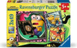 Ravensburger Minions & Monsters 3 x 49 piece jigsaw puzzle box displaying all three Minions movie scenes and 5+ age marking