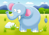 Elephant jigsaw puzzle from Ravensburger On Safari My First Puzzles