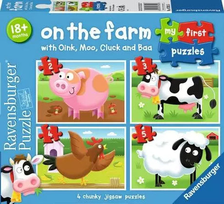 Ravensburger On the Farm My First Puzzles box front