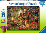 Ravensburger The Little House 200 Piece XXL jigsaw puzzle box front with the 8+ age mark and fantasy woodland artwork