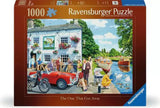 Front of the Ravensburger The One That Got Away 1000 piece jigsaw puzzle box