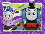 Ravensburger Thomas & Friends puzzle with Thomas and Kana side by side