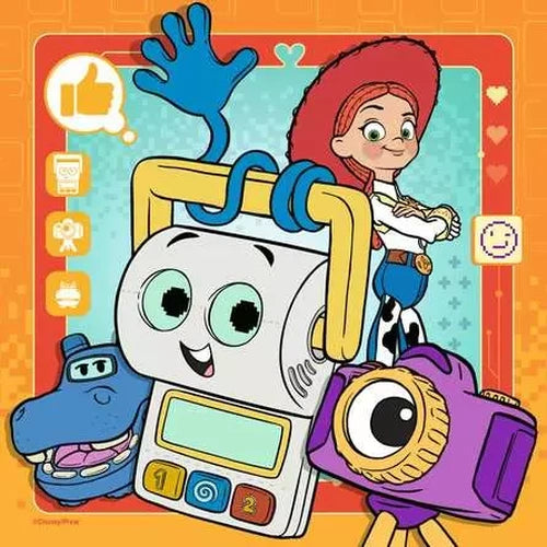 Ravensburger Toy Story 5 jigsaw with Jessie and colourful electronic toy characters