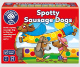 Orchard Toys Spotty Sausage Dogs Game box front view Ireland