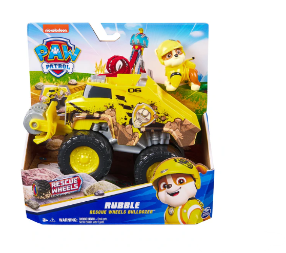 Paw Patrol Rubble's Rescue Wheels Bulldozer