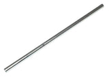 Steel Rolly front axle replacement bar lying flat on white surface