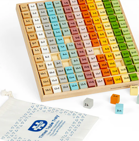 BigJigs Scandi Times Table Tray