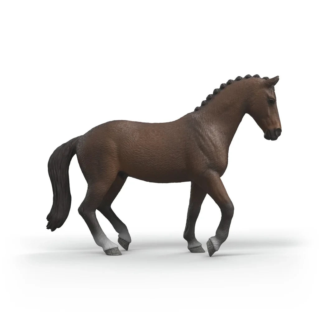 Schleich Dutch Warmblood Gelding figure shown from the right side