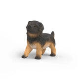 Schleich German Shepherd Puppy figure with black and brown coat