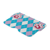 Schleich Happy Horse Hospital 42787 blue, pink and white patterned horse blanket