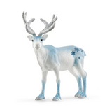 Schleich Holiday Reindeer animal toy.
