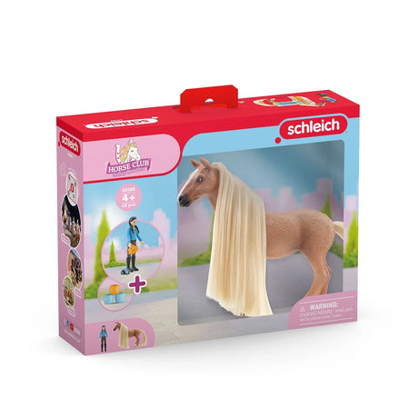 Schleich Kim and Caramel horse toy boxed set from Horse Club Ireland 42585