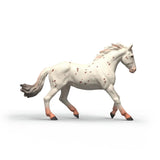 Schleich Knabstrupper Mare figure shown side on with spotted coat and dark tail