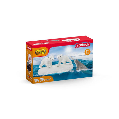 Schleich Polar Playground box with polar bears and narwhal Ireland 42531