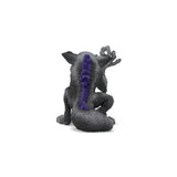 Schleich Shadow Lemur 70855 rear view showing purple spines and long tail