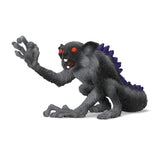 Schleich Shadow Lemur 70855 showing red eyes, long fingers and purple back spines