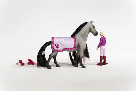 Schleich Sofia and Dusty horse toy with brushable mane and rider Ireland 42584