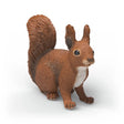 Front three-quarter view of the Schleich Squirrel figure